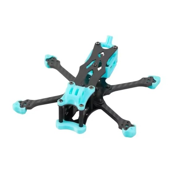 Foxeer 4/3.5 Inch T700 Frame Carbon Fiber Drone Frame Kit 5mm Arm Thickness for RC Racing Drone